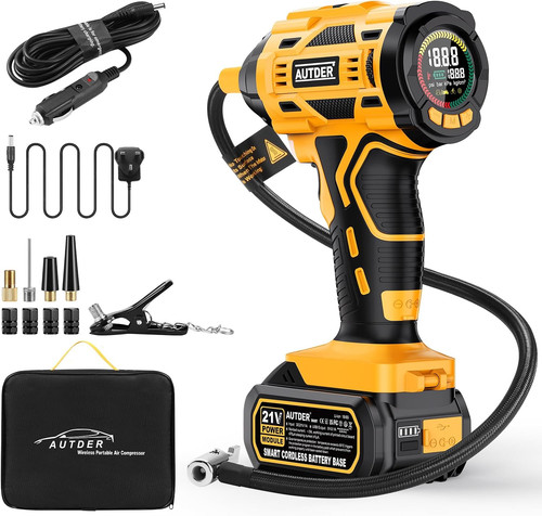 Portable tyre inflator - portable,